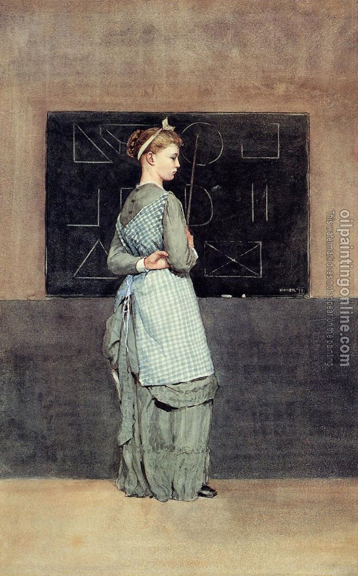 Homer, Winslow - Blackboard